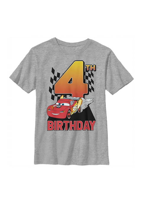Disney® Cars™ Boys 4-7 Lightning McQueen 4th Birthday