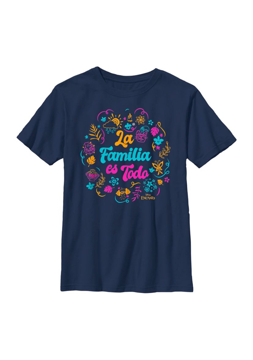 Boys 4-7 La Familia Es Todo Graphic T-Shirt