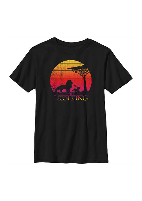 Disney® The Lion King Boys 4-7 Sunset Graphic