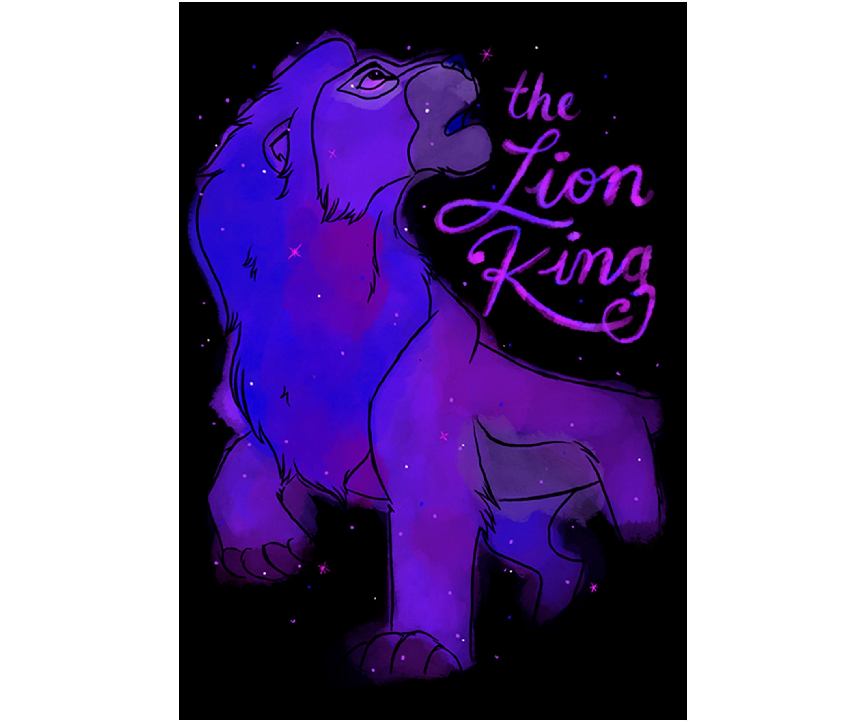 Boys 4-7 Starry Lion Graphic T-Shirt