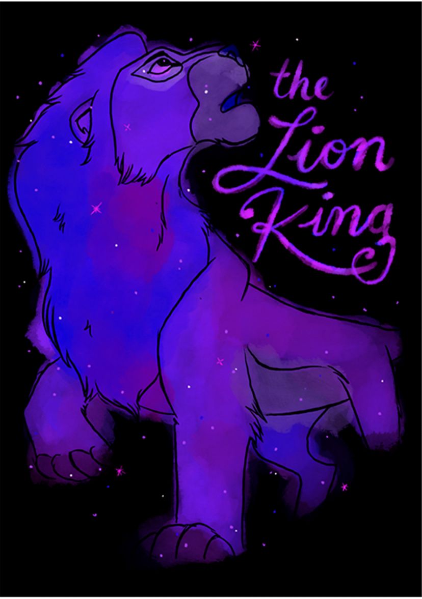 Boys 4-7 Starry Lion Graphic T-Shirt