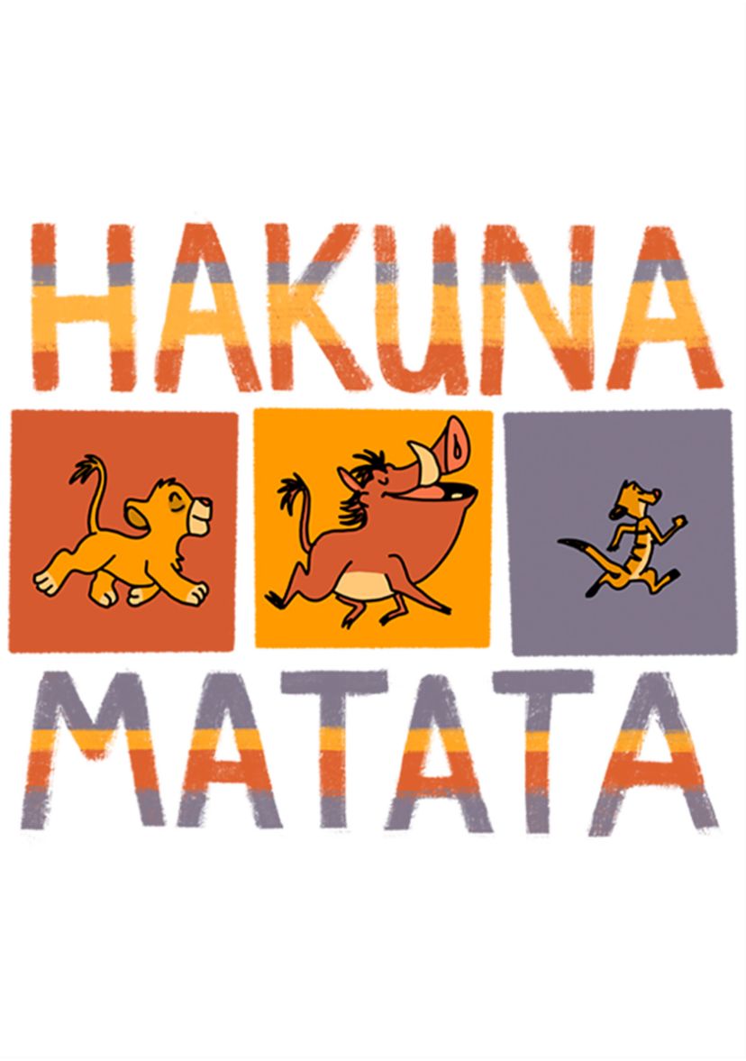 Boys 4-7 Hakuna Matata Box Graphic T-Shirt