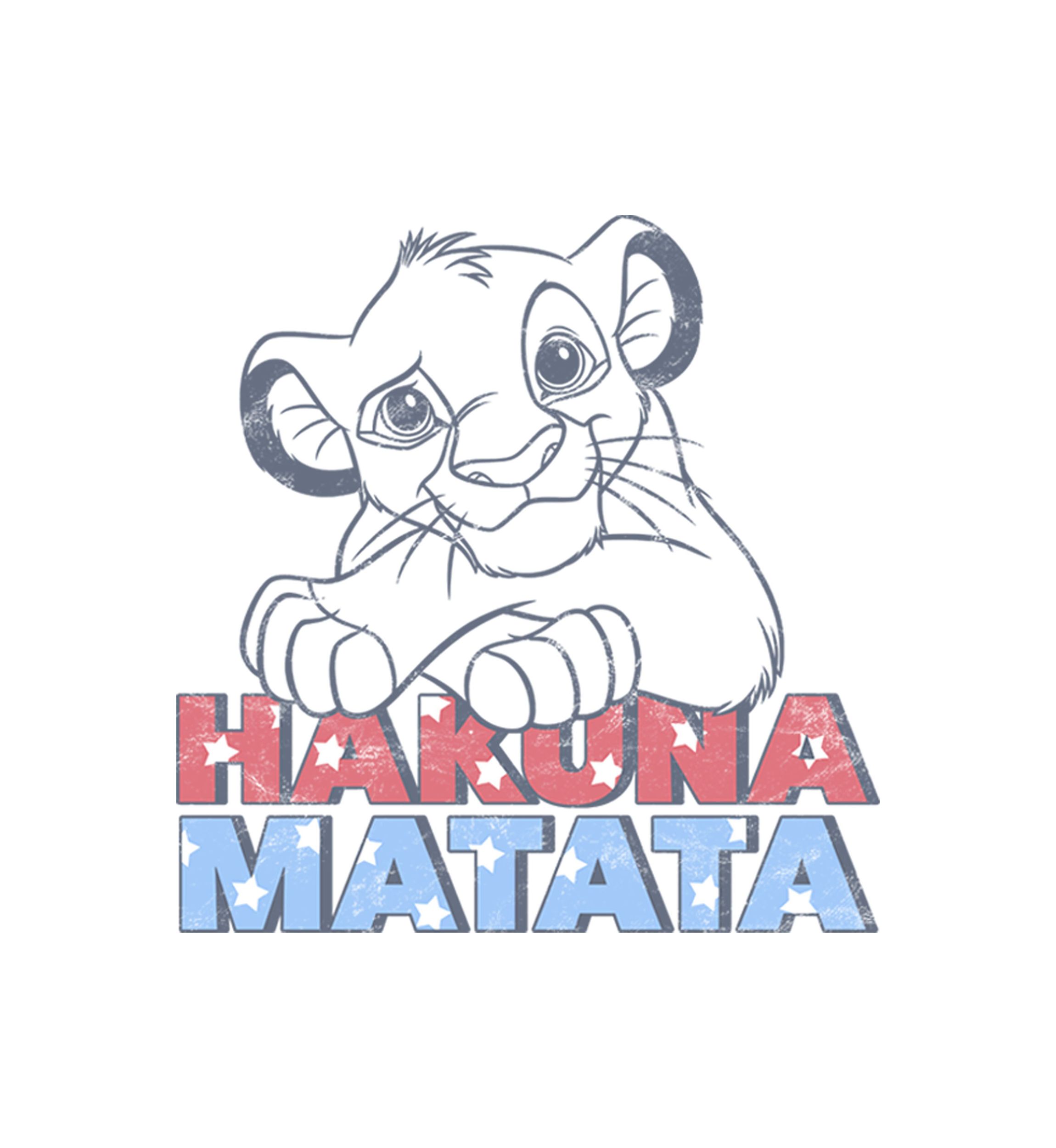 Americana Simba Graphic T-Shirt