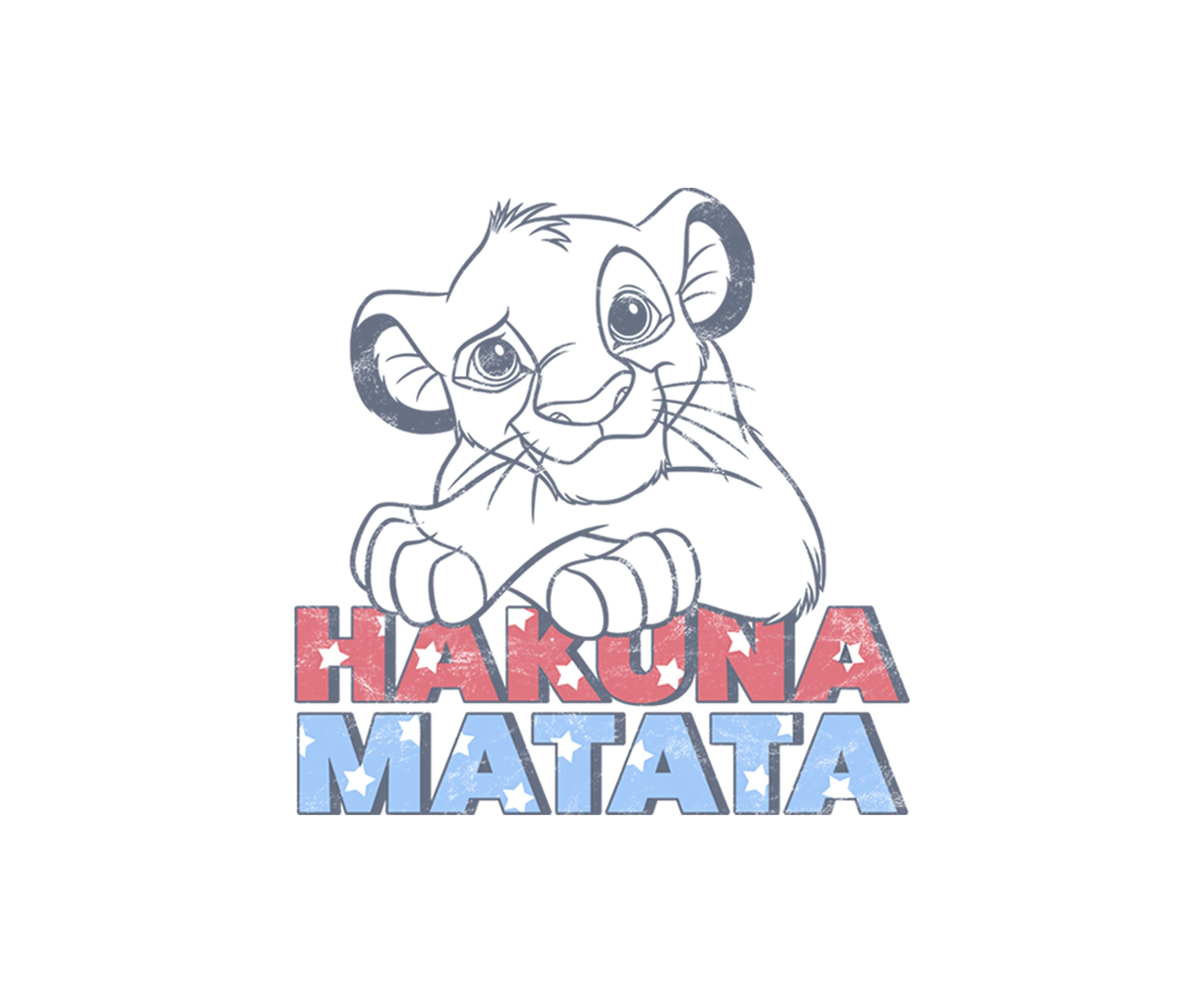 Americana Simba Graphic T-Shirt