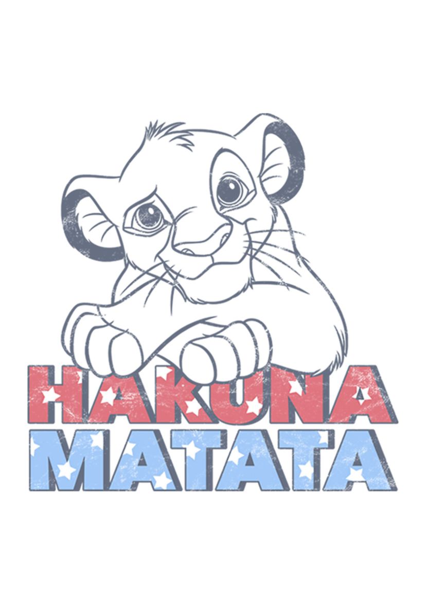 Americana Simba Graphic T-Shirt