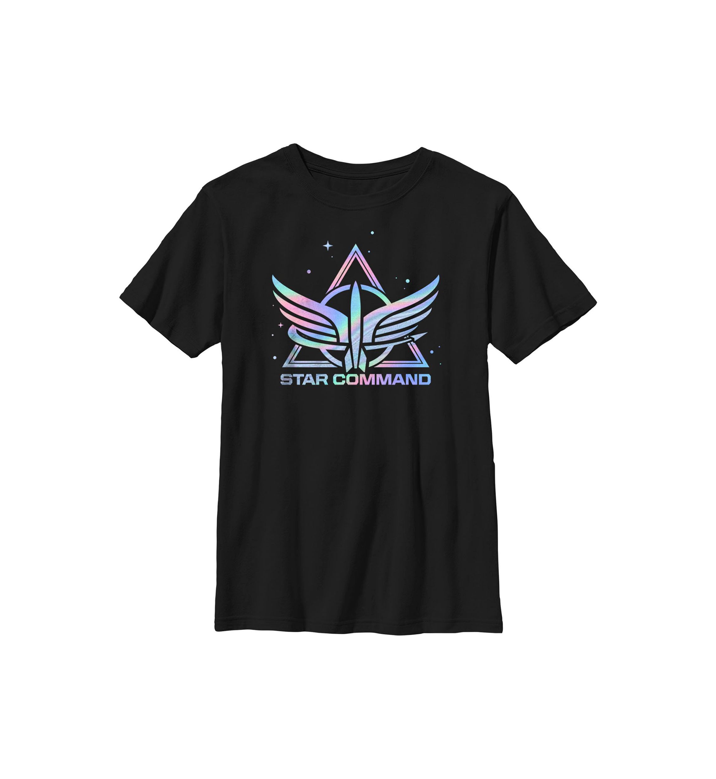 Star Command Holographic Graphic T-Shirt