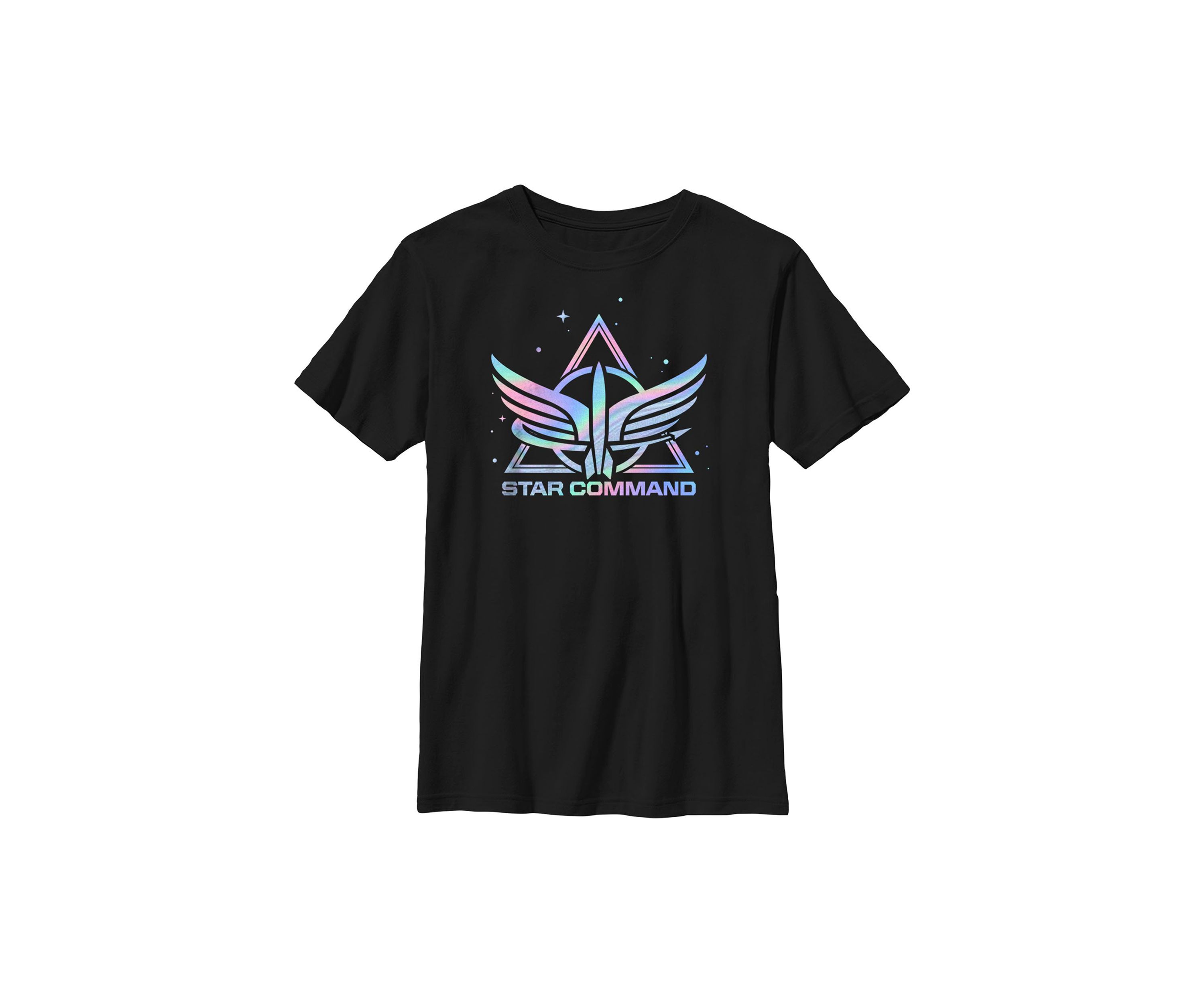 Star Command Holographic Graphic T-Shirt