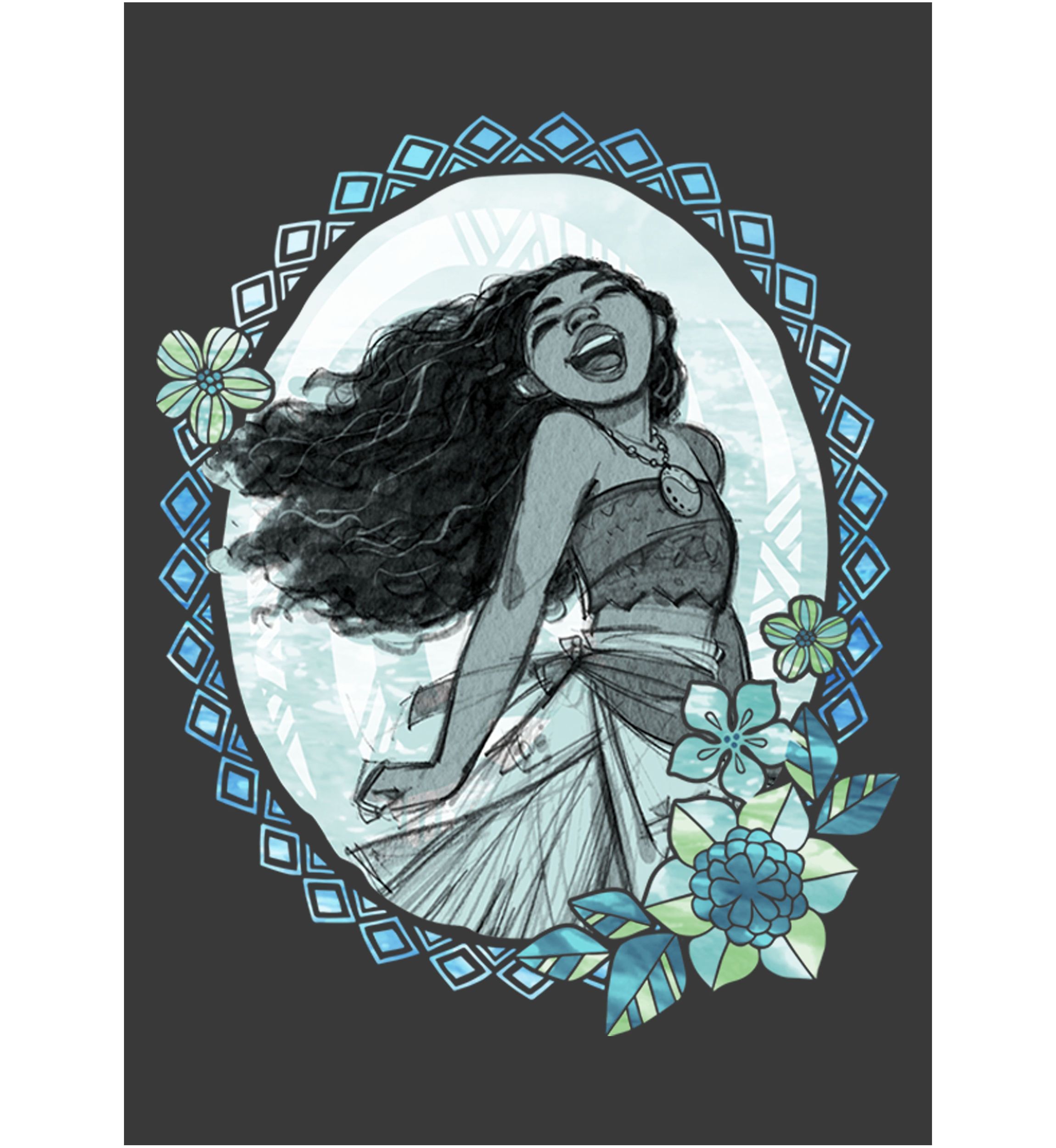 Island Song Graphic Top