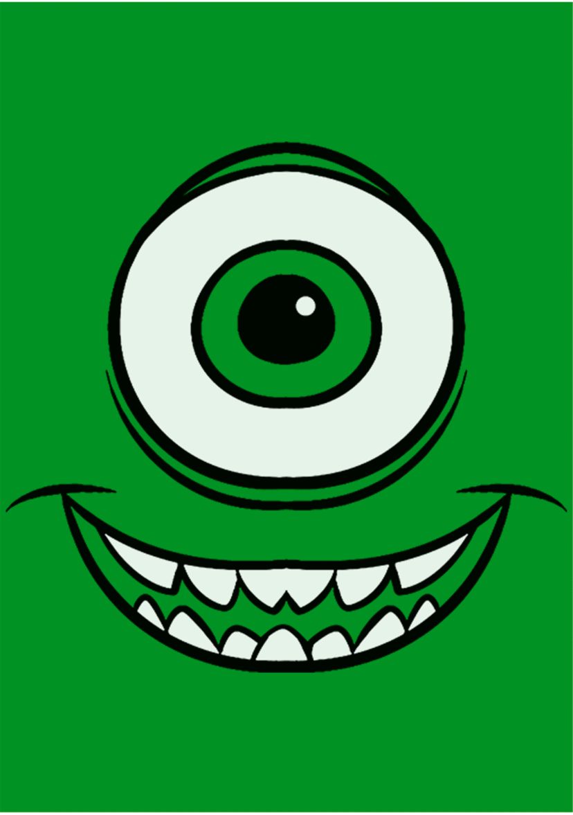 Boys 4-7  Mike Face Graphic T-Shirt