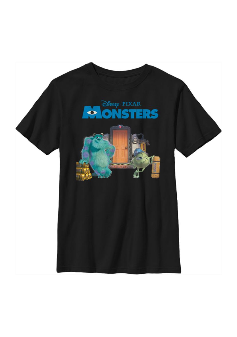 Boys 4-7  Door Scene Graphic T-Shirt