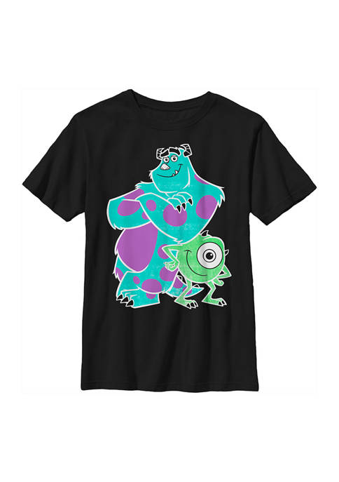 Monsters Inc. MU Boys 4-7 Buds Graphic T-Shirt