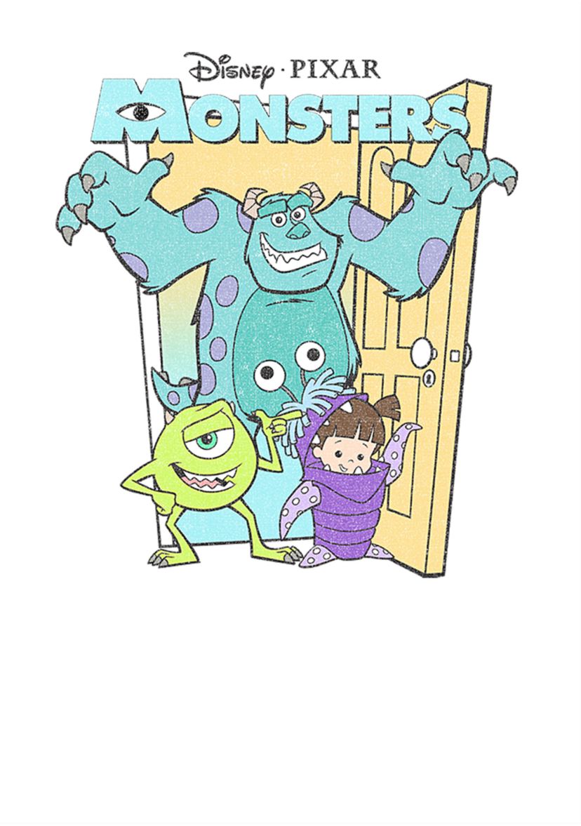 Boys 4-7  Pastel Monsters Graphic T-Shirt