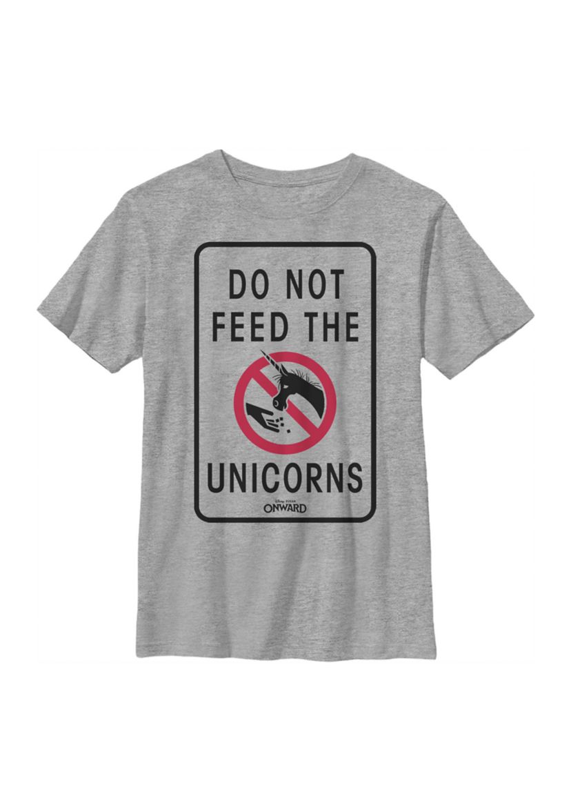 Boys 4-7 Dont Feed The Unicorns Graphic T-Shirt