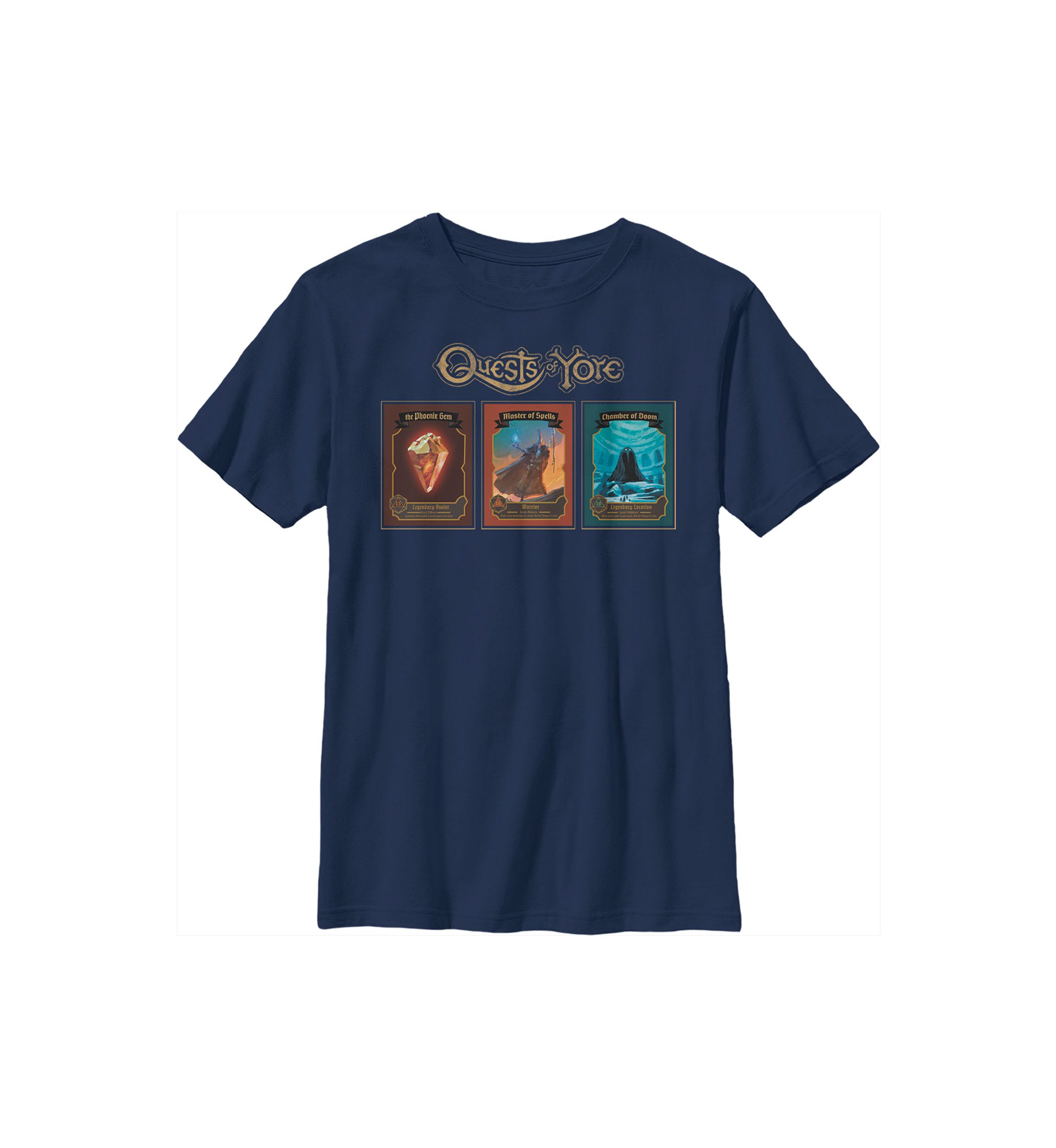 Boys 4-7 Quest Cards Graphic T-Shirt