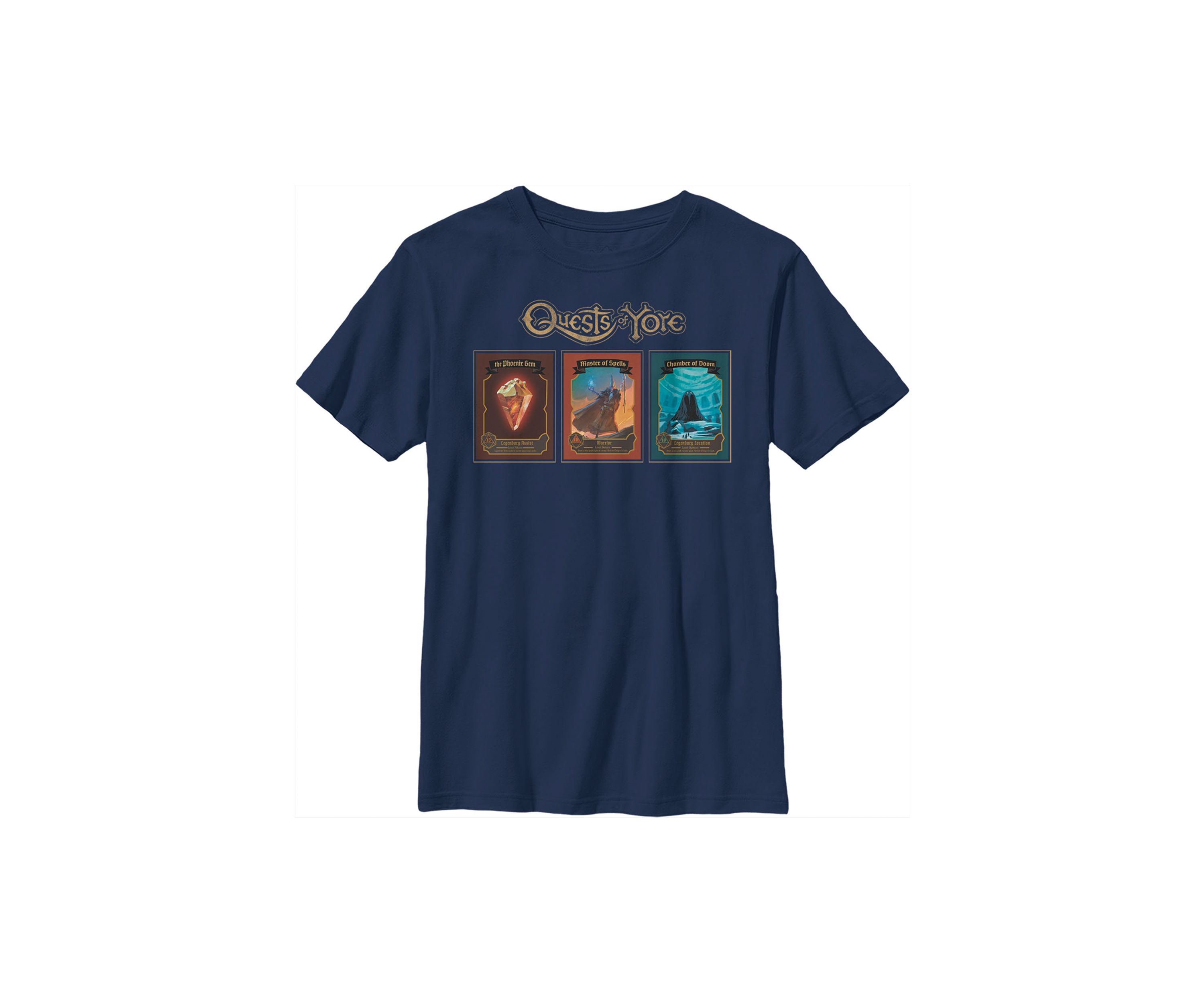 Boys 4-7 Quest Cards Graphic T-Shirt