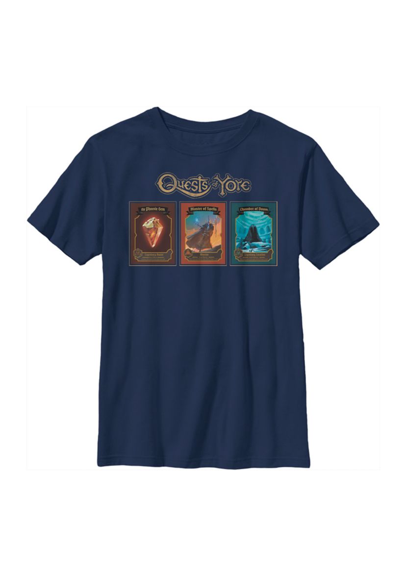 Boys 4-7 Quest Cards Graphic T-Shirt