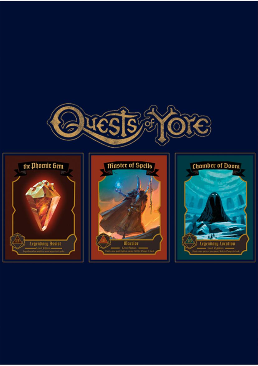 Boys 4-7 Quest Cards Graphic T-Shirt