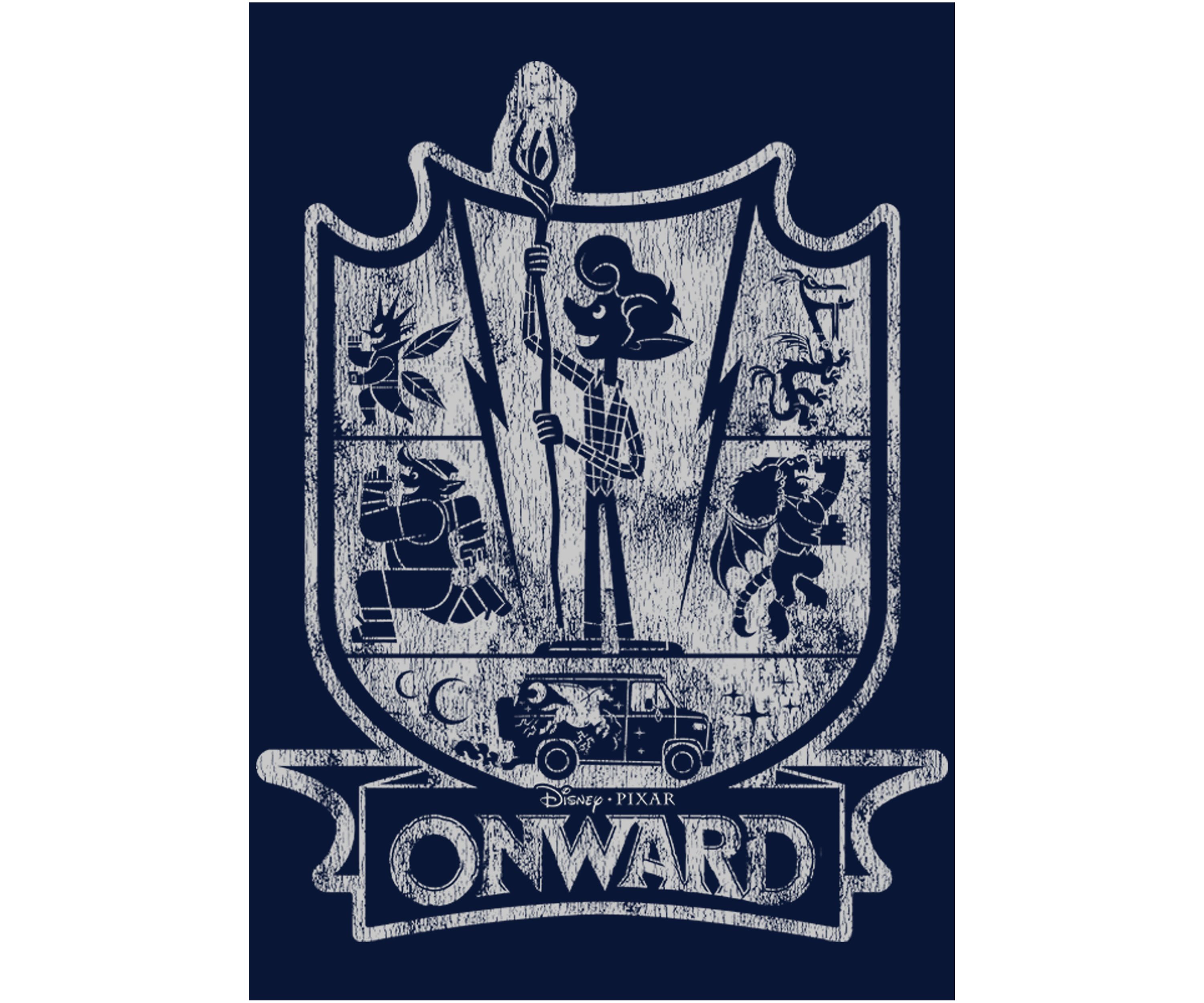 Boys 4-7 Onward Crest Graphic T-Shirt