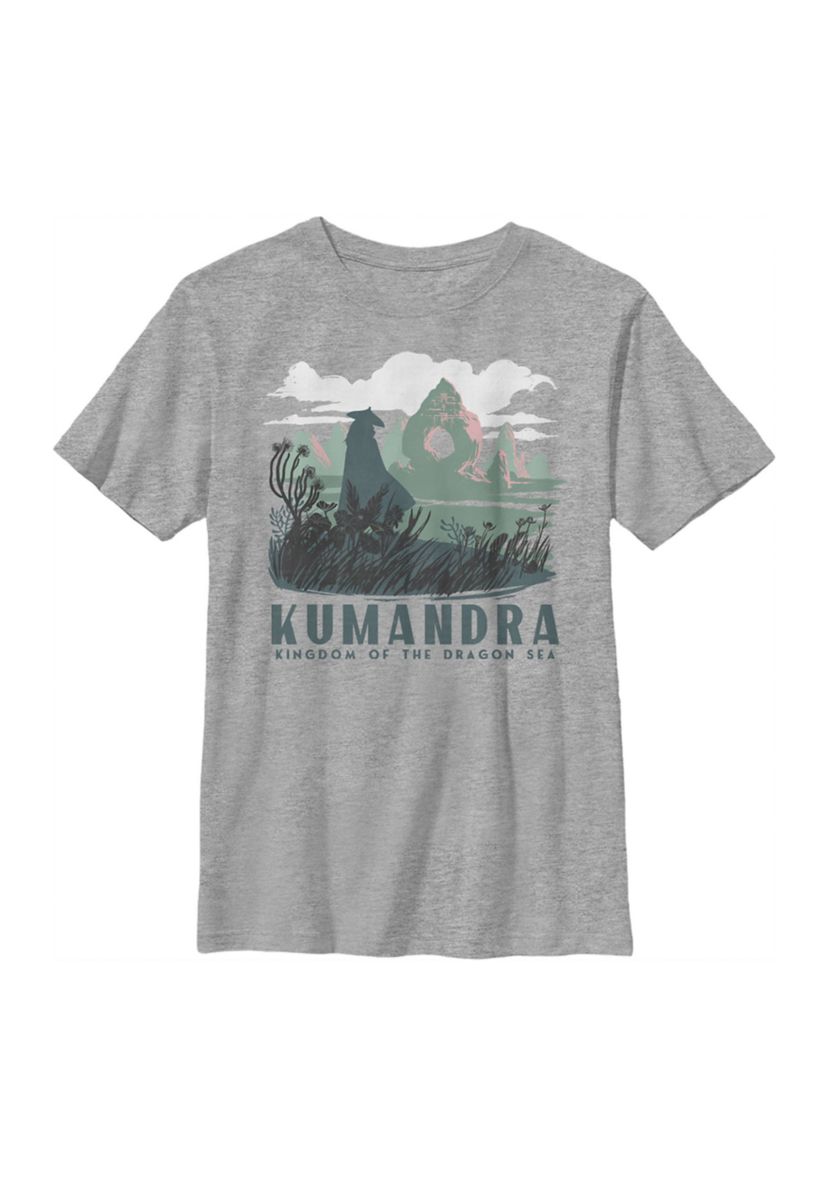 Kumandra Graphic Top