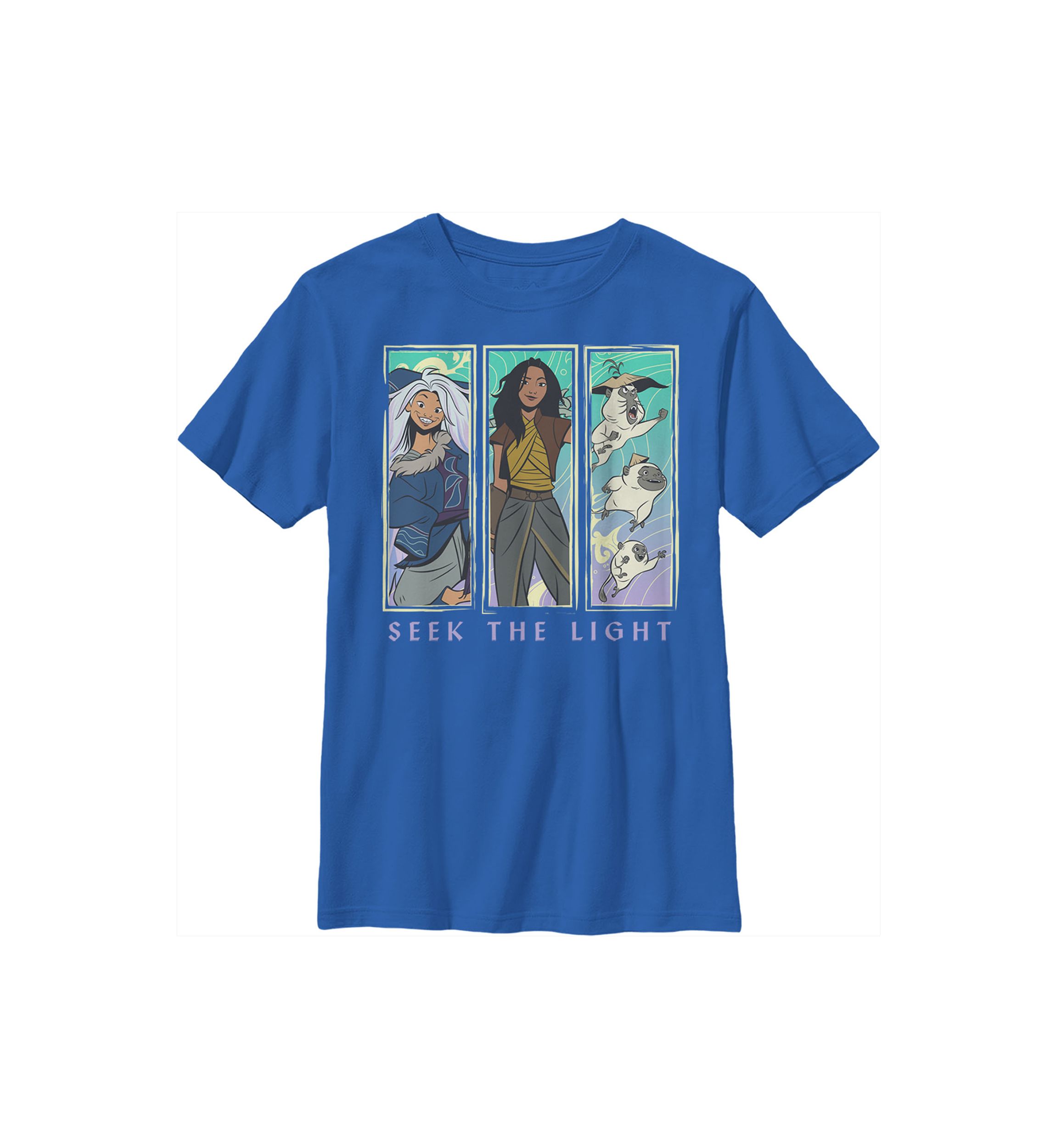 Boys 4-7  Panel Boxes Graphic T-Shirt
