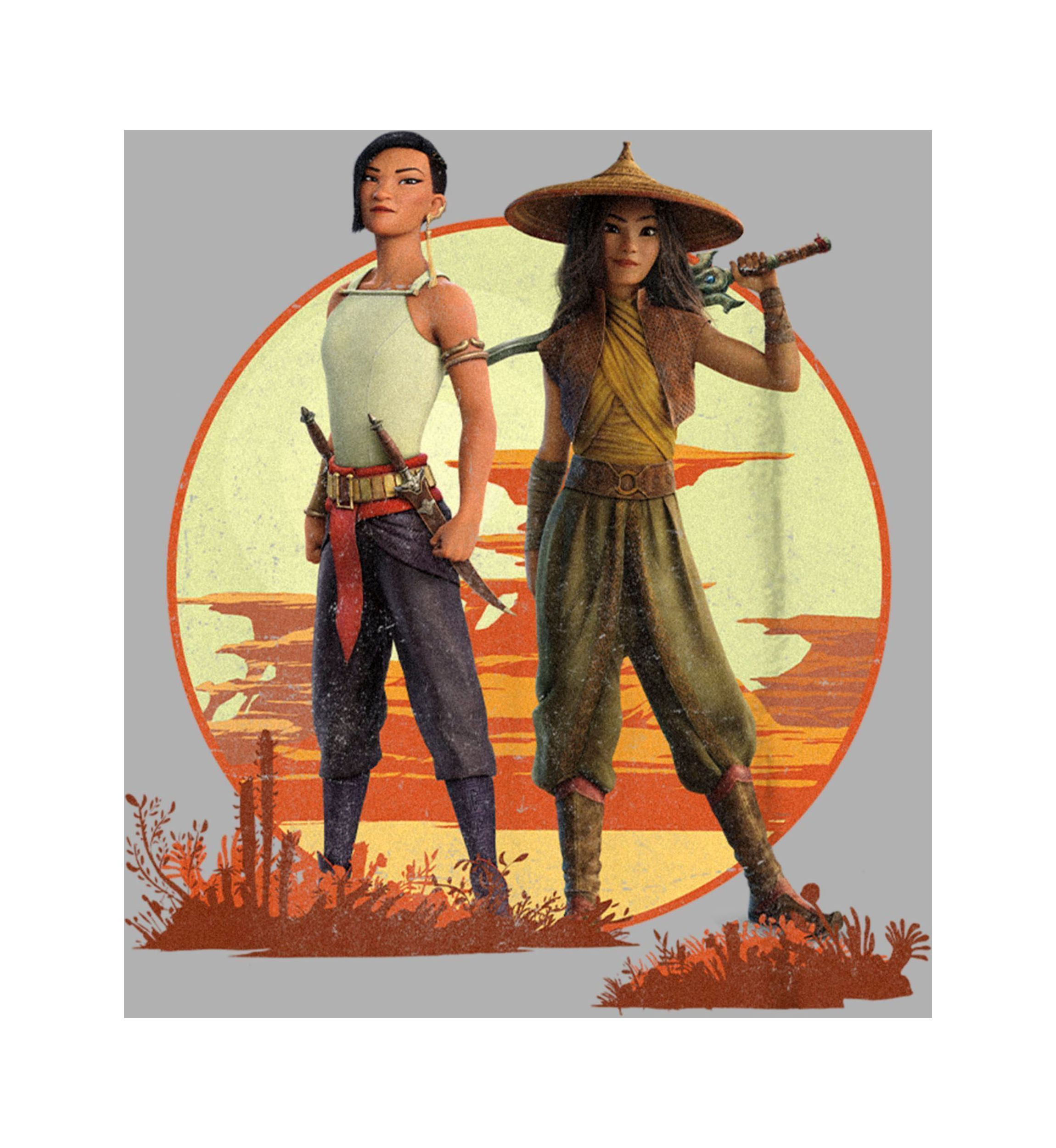 And Namaari Graphic Top