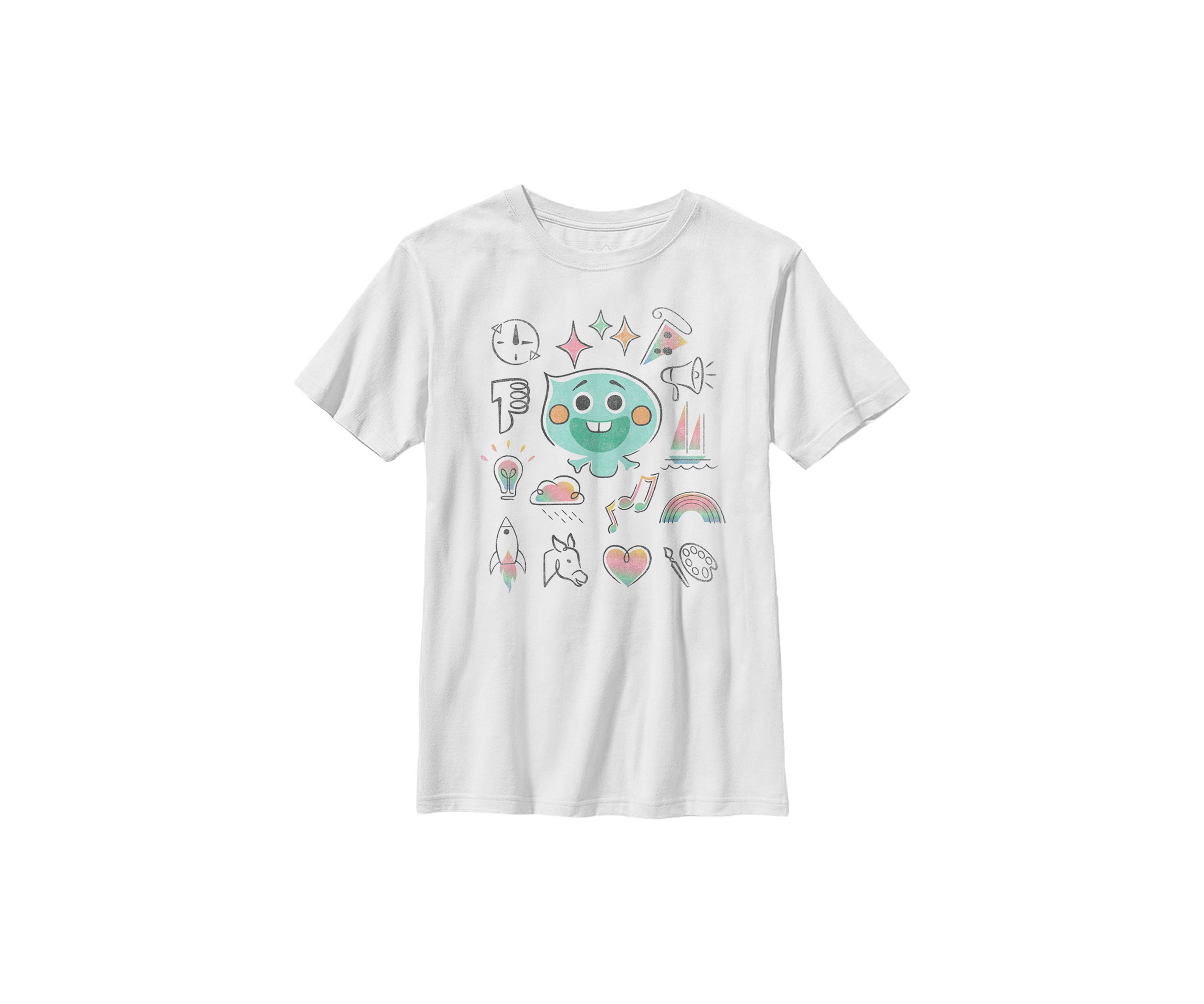 Boys 4-7 Personality Grid Graphic Top