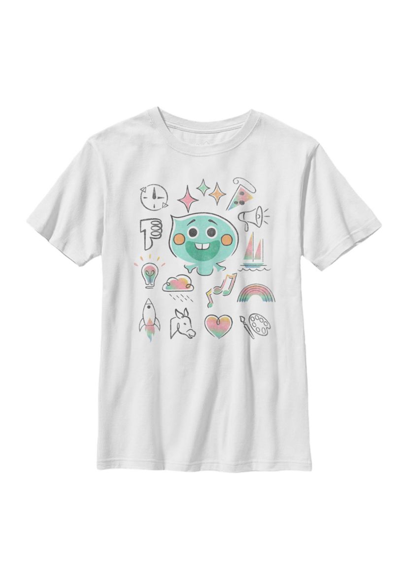 Boys 4-7 Personality Grid Graphic Top