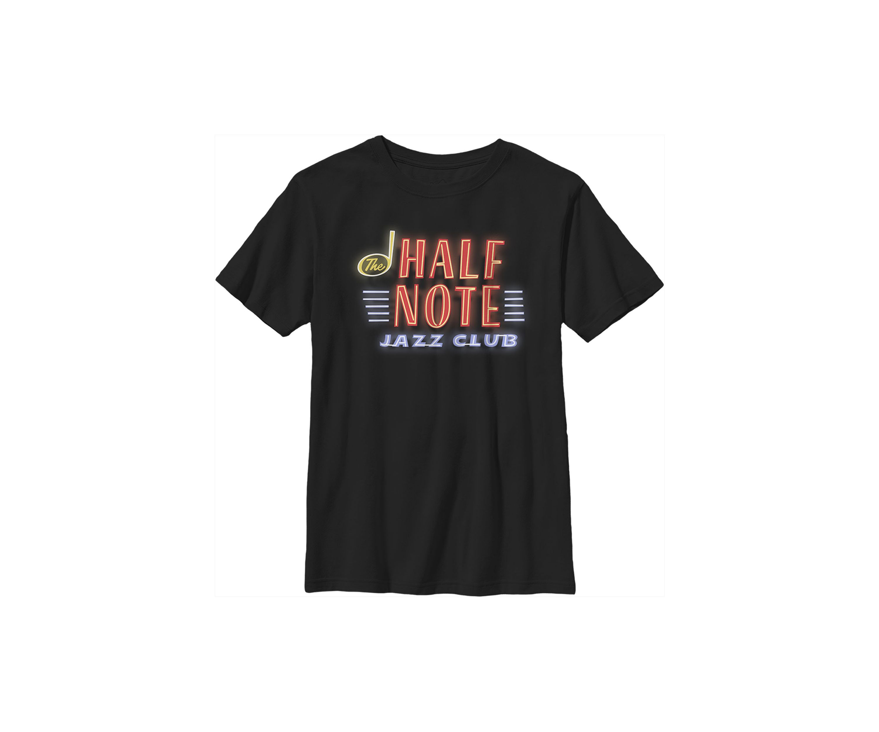 Boys 4-7 Half Note Neon Sign Graphic Top