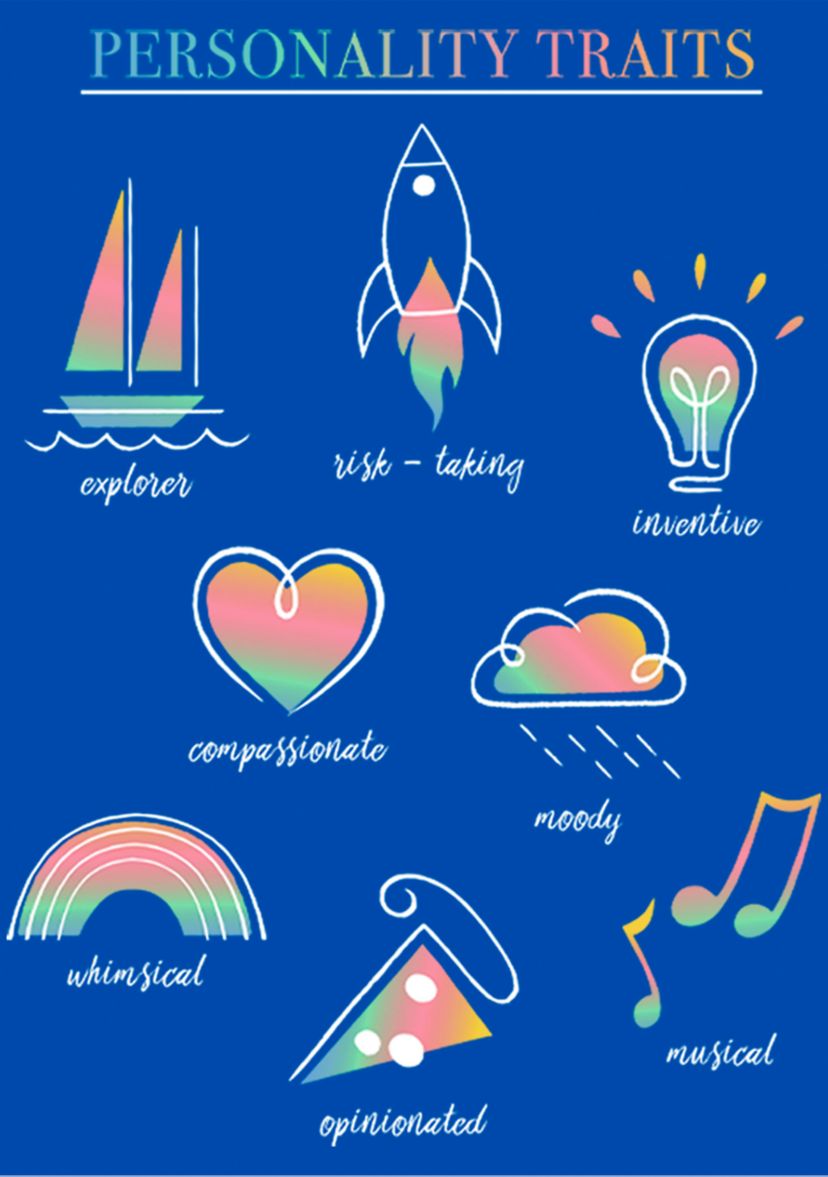 Boys 4-7  Personality Textbook Graphic Top