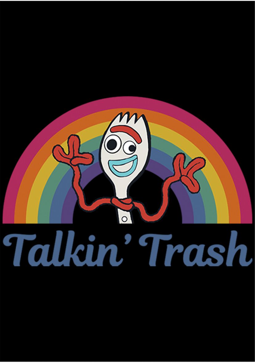 Boys 4-7  Talkin Trash Graphic T-Shirt
