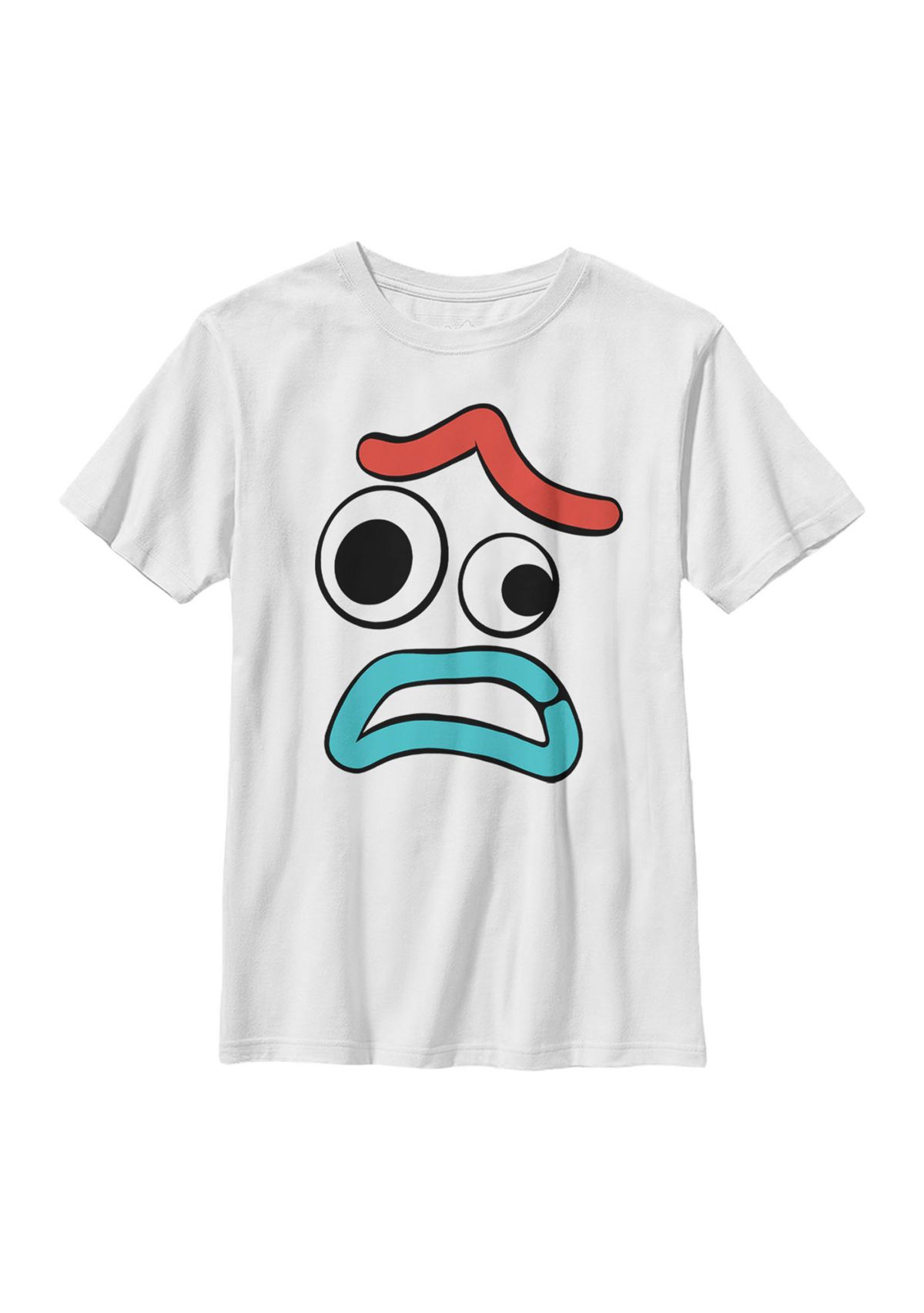 Boys 4-7 Big Face Scared Forky Graphic T-Shirt