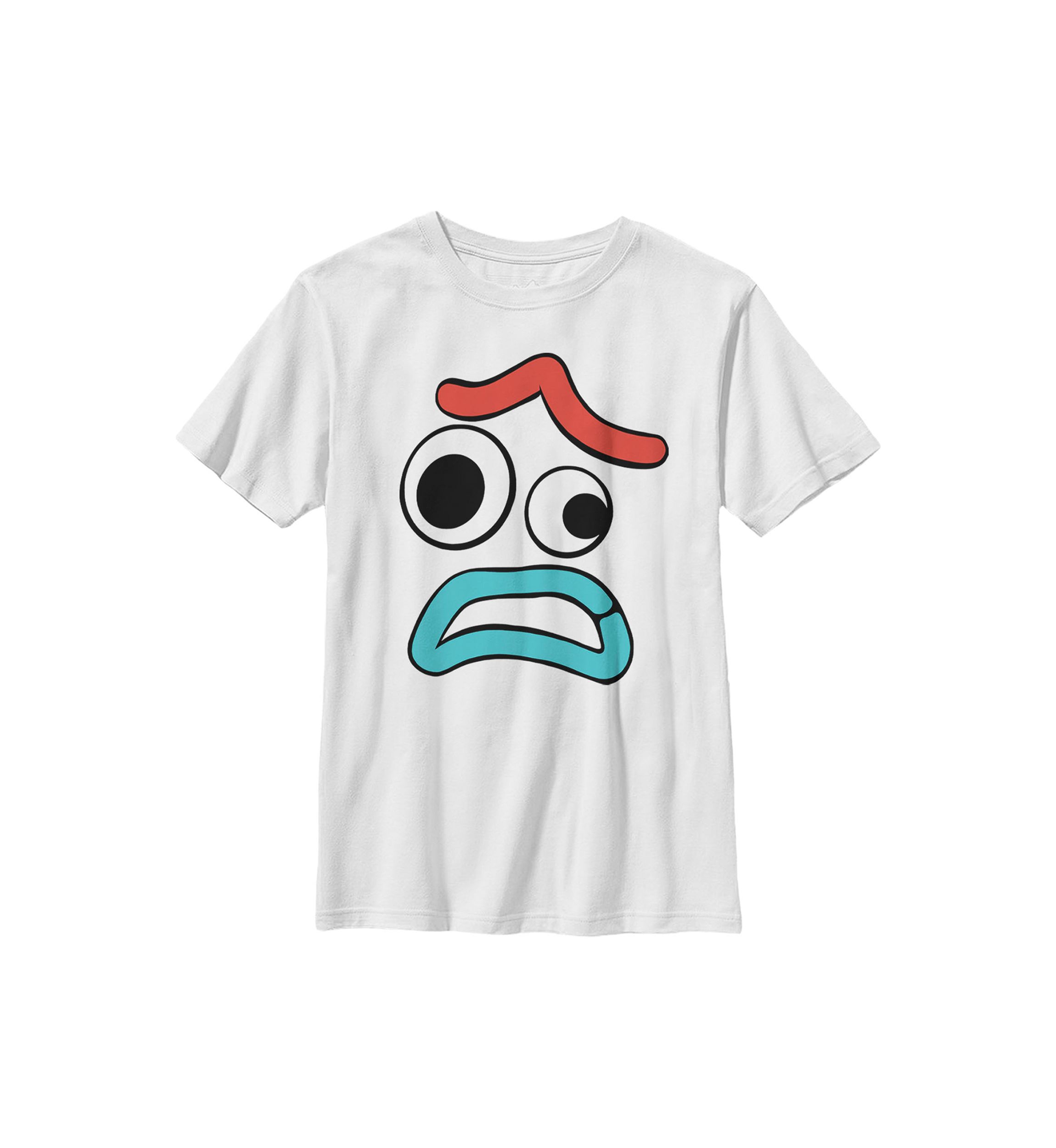Boys 4-7 Big Face Scared Forky Graphic T-Shirt