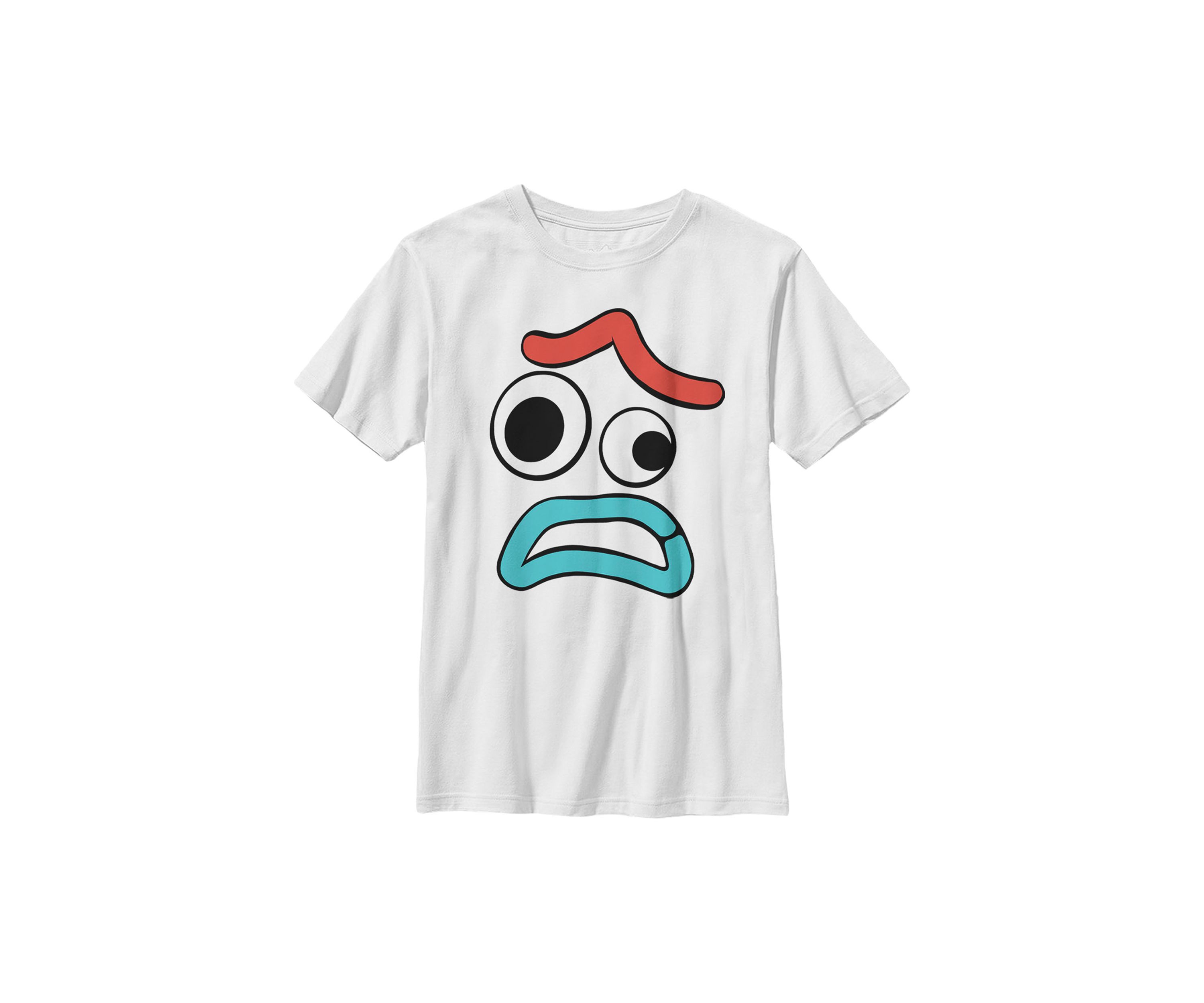 Boys 4-7 Big Face Scared Forky Graphic T-Shirt