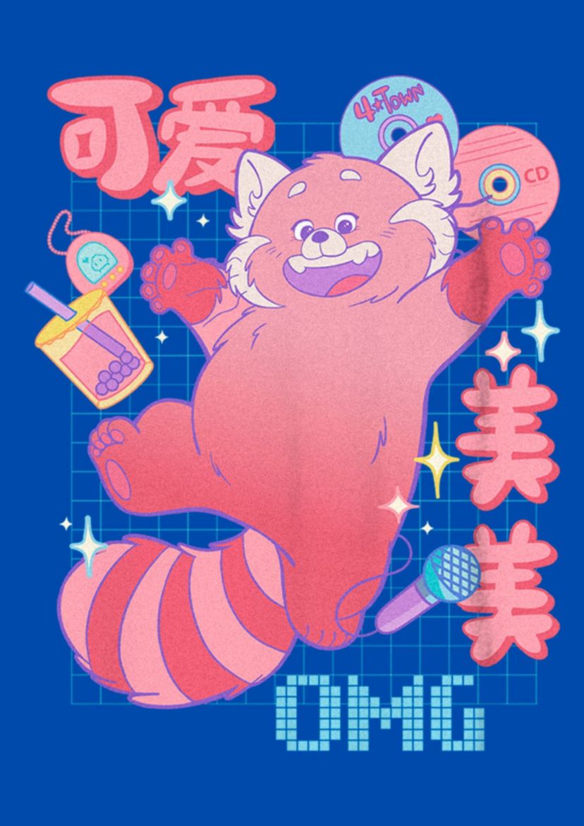 Panda Schematics Graphic T-Shirt