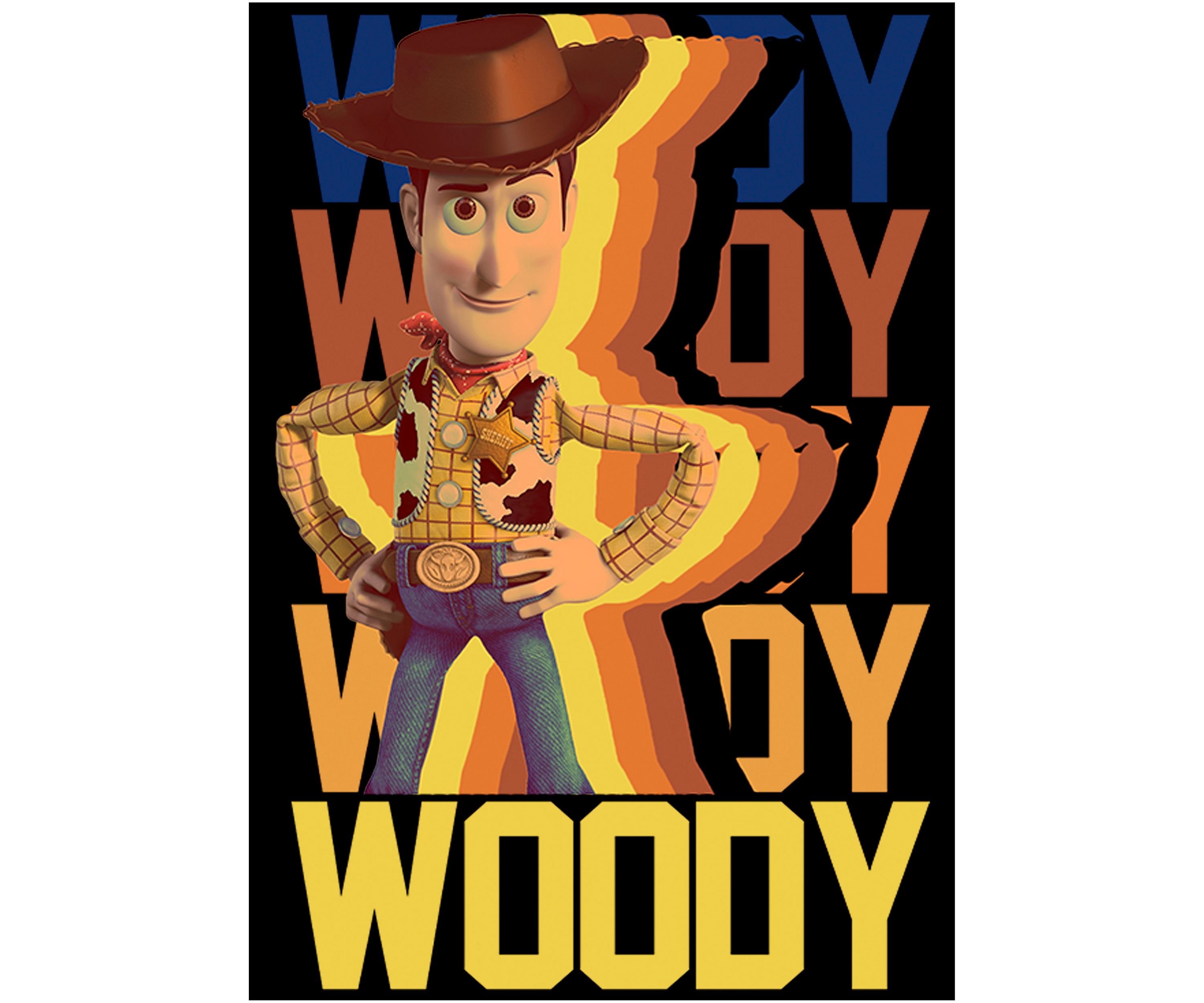 Boys 4-7 Woody Repeat Name Graphic T-Shirt