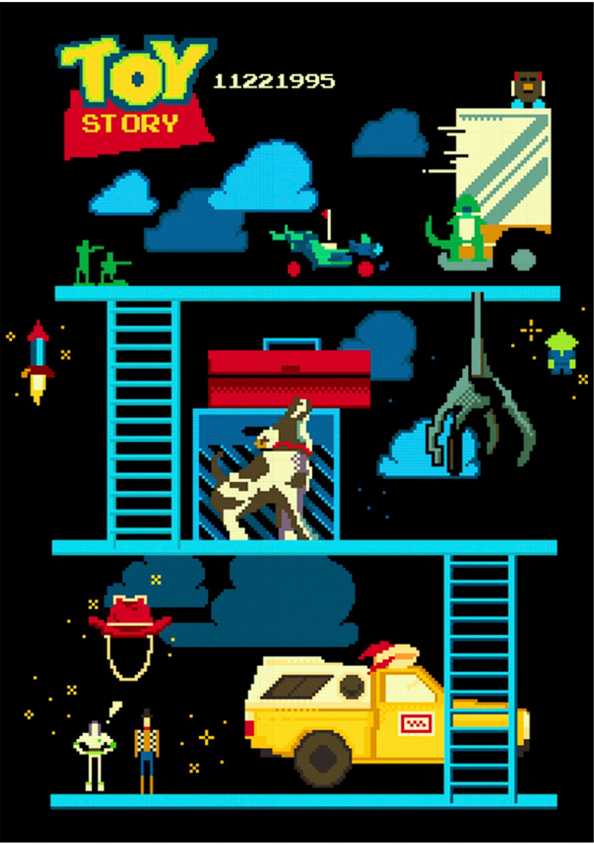 Boys 4-7  Bit Graphic T-Shirt