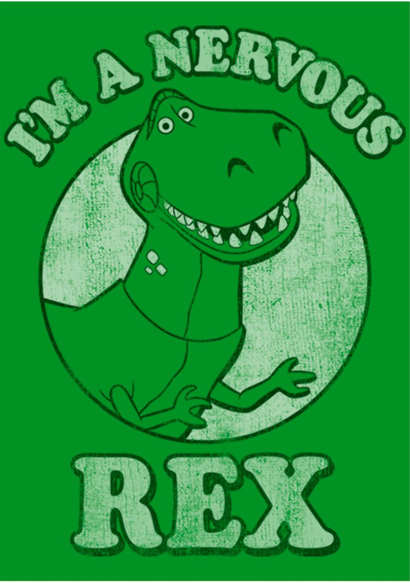 Boys 4-7 Rex Nervous Graphic T-Shirt