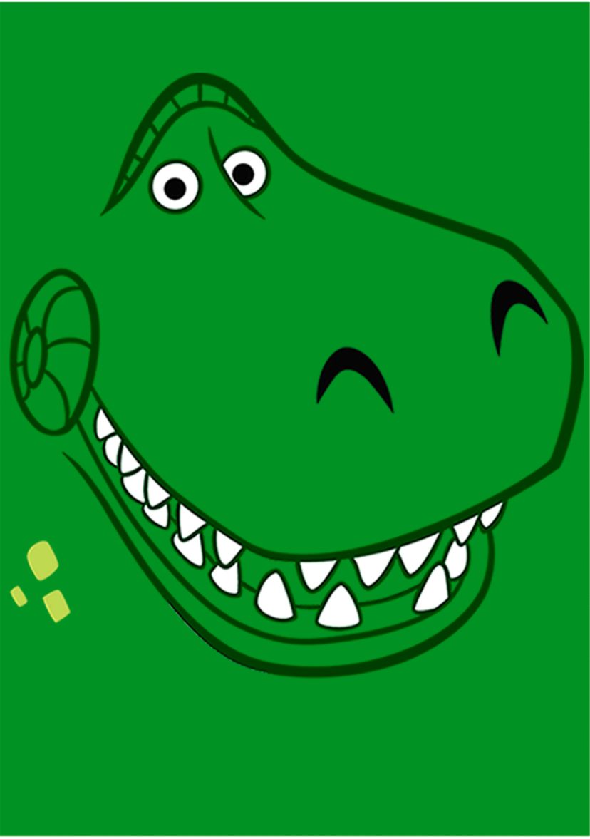 Boys 4-7 Rex Big Face Graphic T-Shirt
