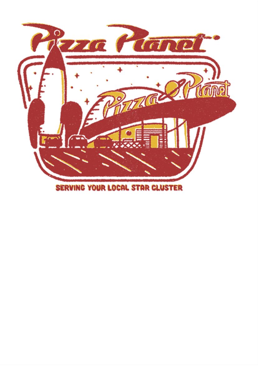 Boys 4-7 Pizza Planet Slice Graphic T-Shirt