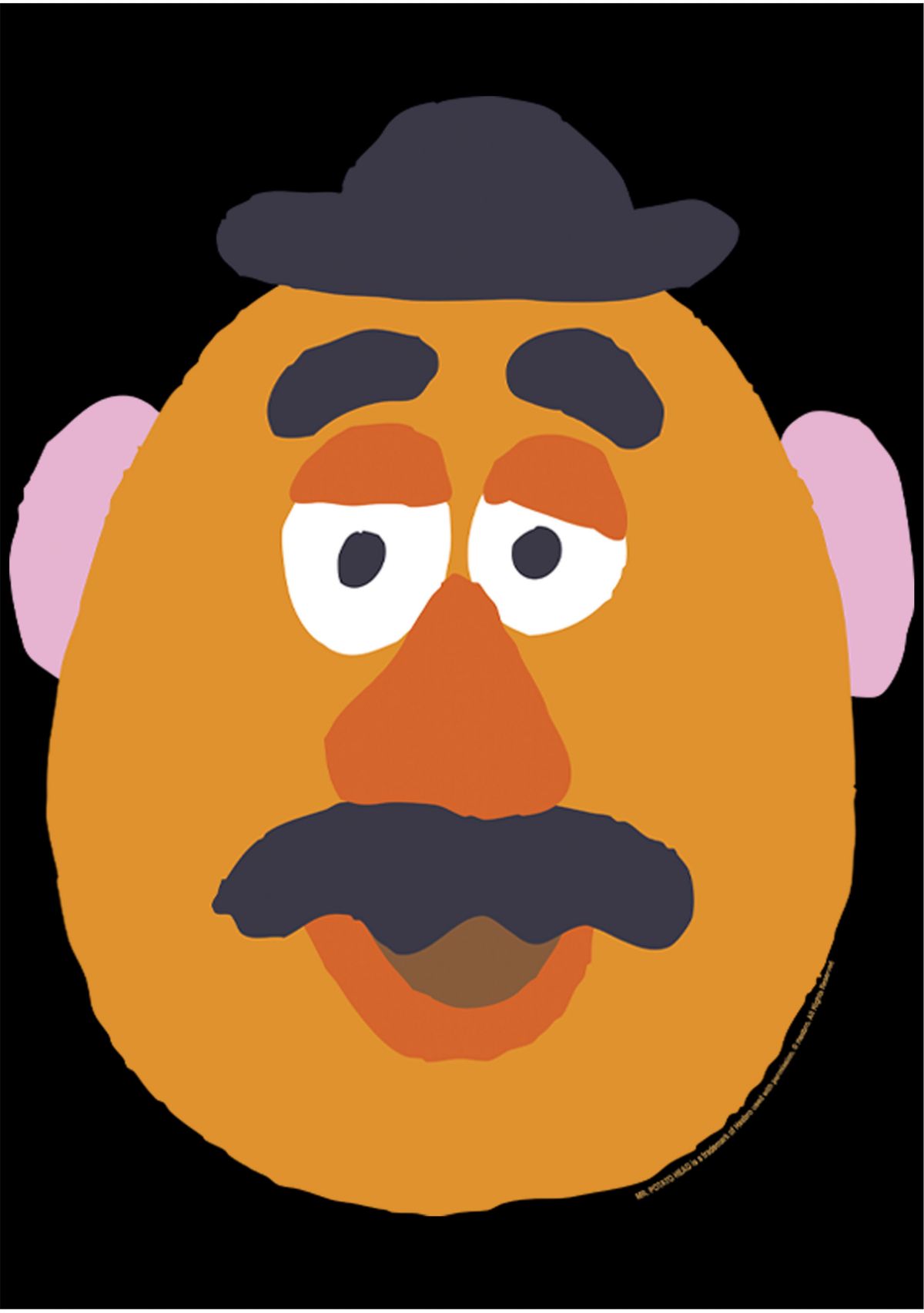 Boys 4-7 Mr. Potato Big Face Graphic T-Shirt