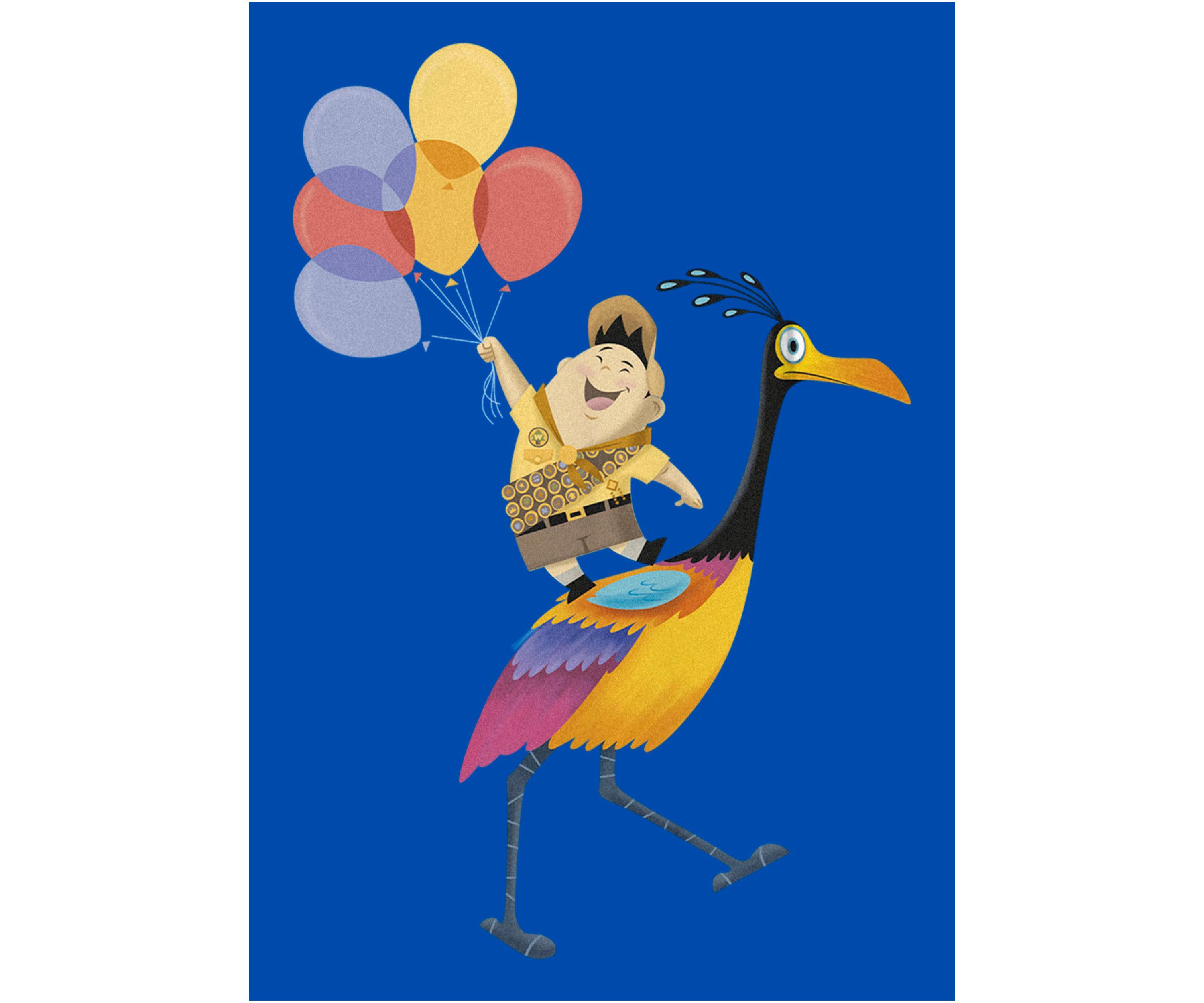 KevinS Feathers Graphic Top