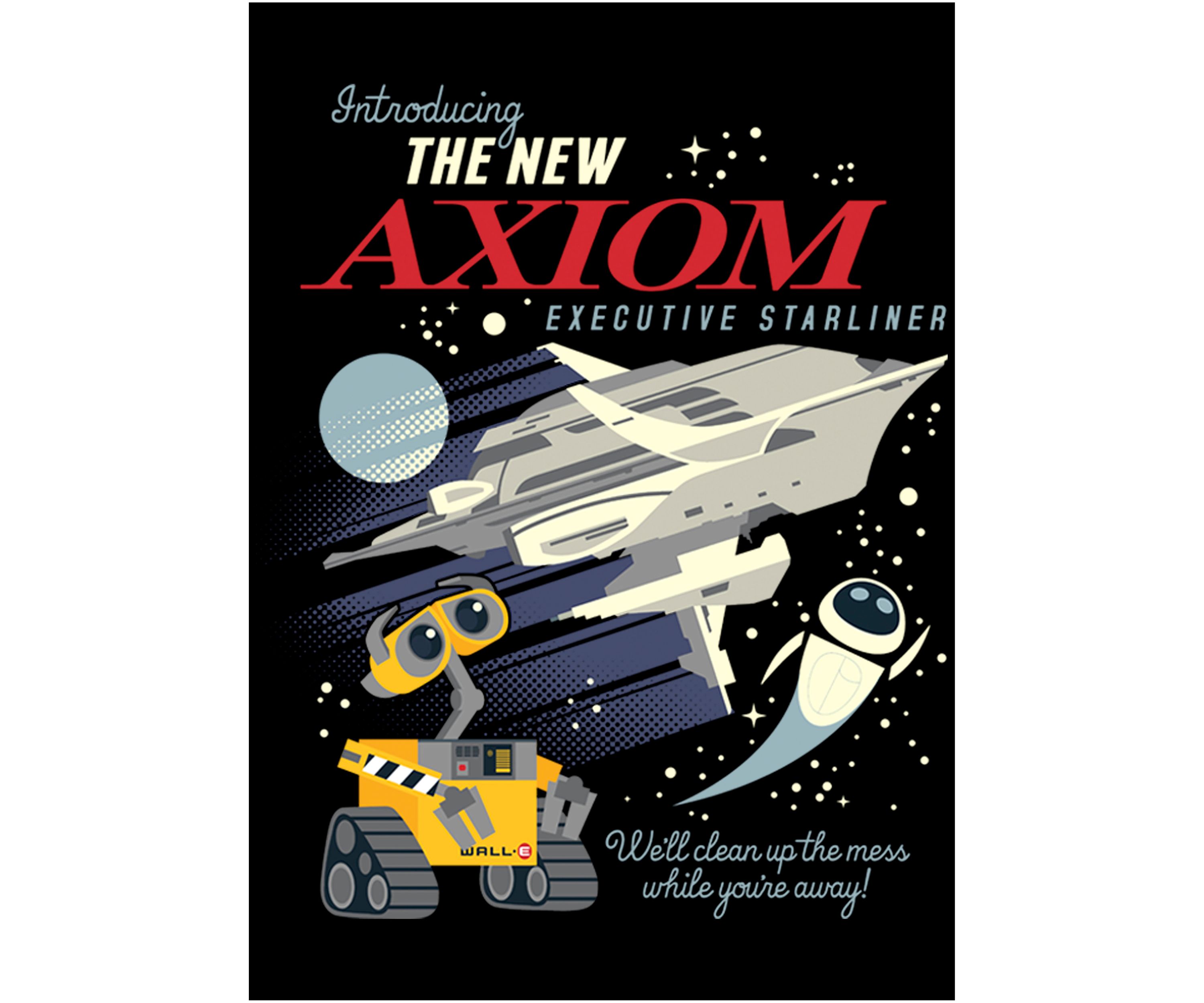 Boys 4-7 Wall-E Axiom Poster Graphic T-Shirt