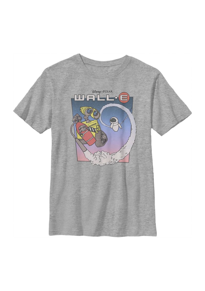 Boys 4-7 Wall-E Wall-E and Eve in Space Graphic T-Shirt
