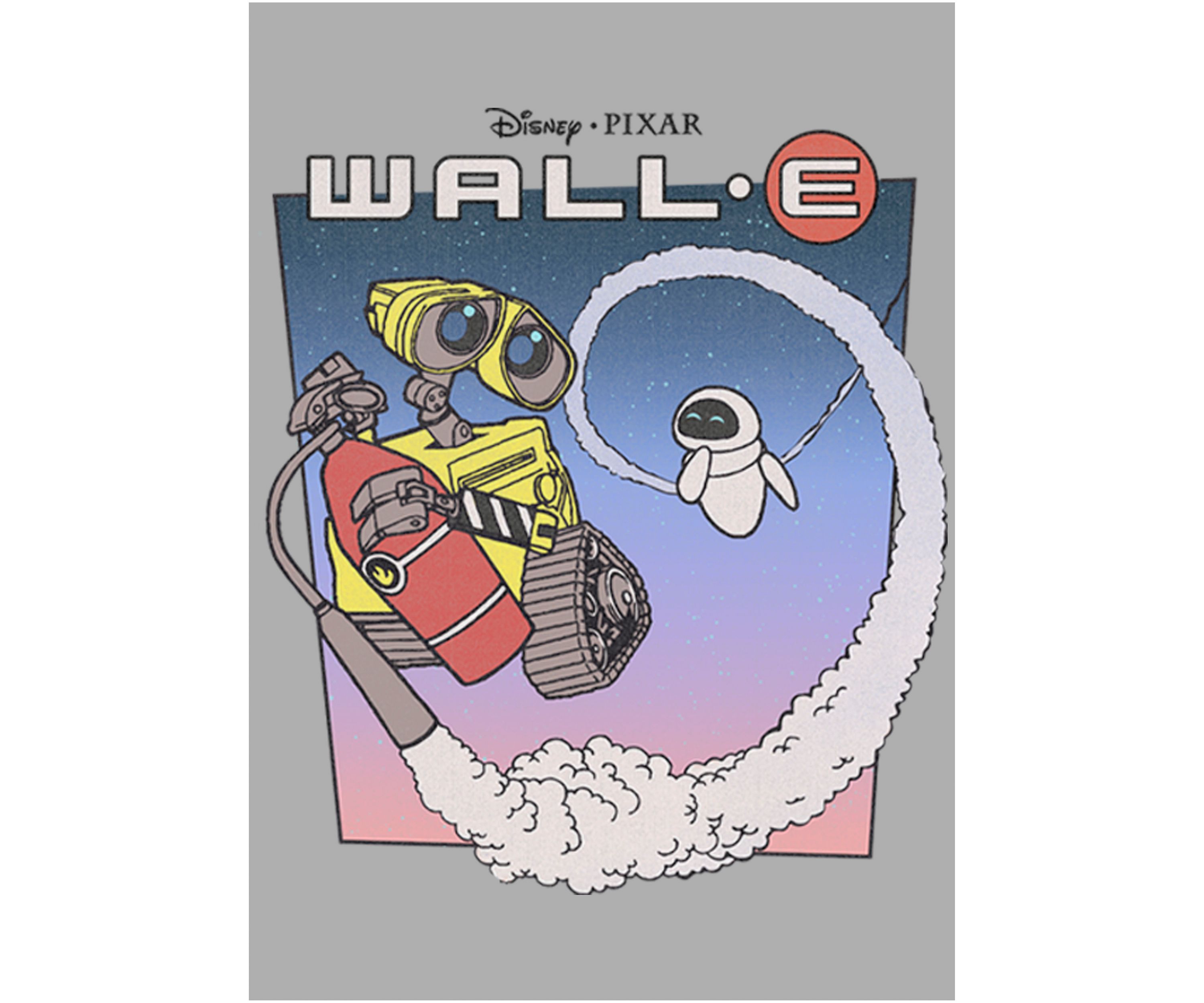 Boys 4-7 Wall-E Wall-E and Eve in Space Graphic T-Shirt