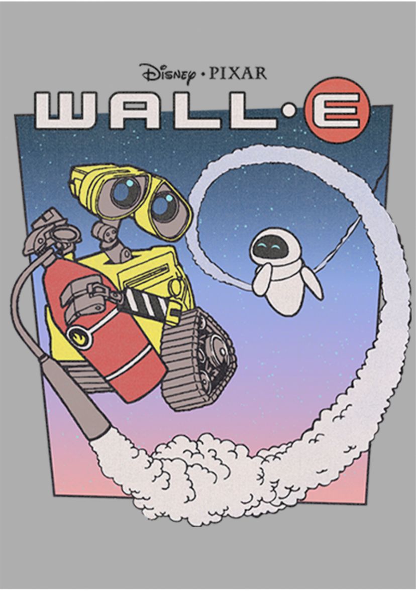 Boys 4-7 Wall-E Wall-E and Eve in Space Graphic T-Shirt