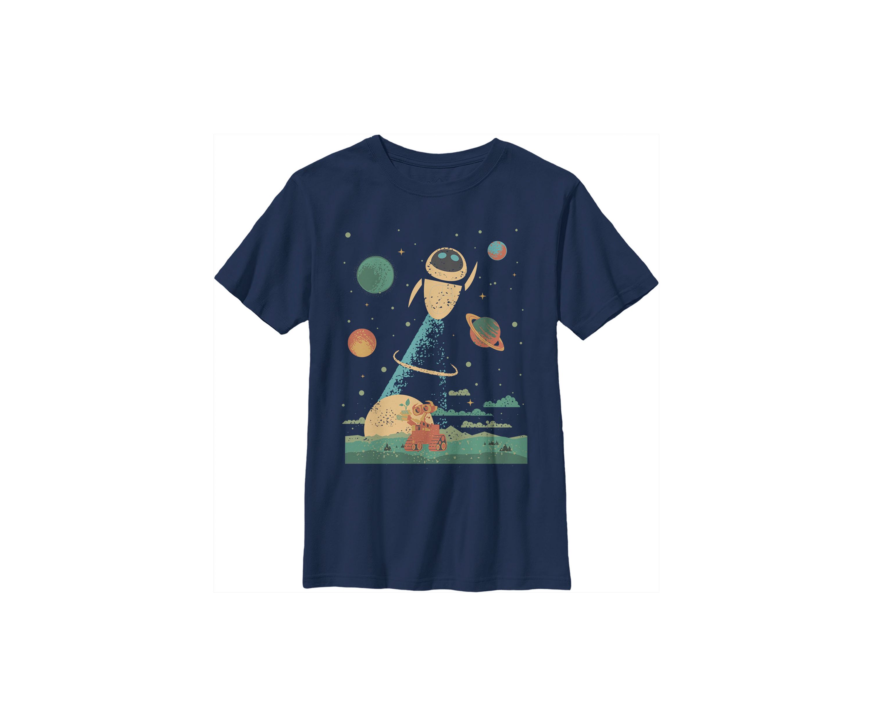 Boys 4-7 Wall-E Wall-E Space Poster Graphic T-Shirt