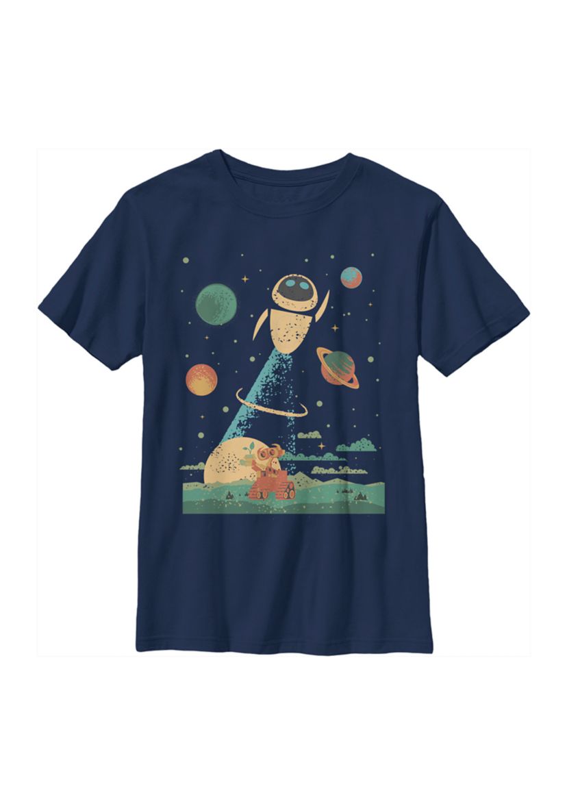 Boys 4-7 Wall-E Wall-E Space Poster Graphic T-Shirt