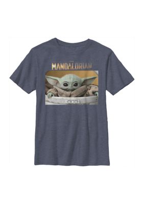 Star Wars Boys 8-20 Small Box Officially Licensed T-Shirt, Navy Blue, XSmall