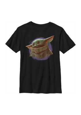 Star Wars Boys 8-20 Orange Ball Officially Licensed T-Shirt, Black, XSmall