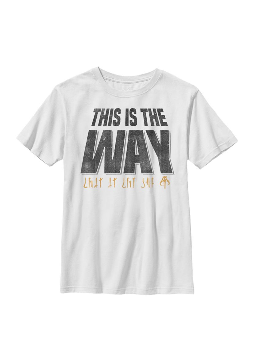 Boys 4-7  Mandalorian Way Graphic Top